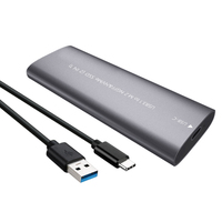 ICOOLAX Disque dur portable haute vitesse de capacité réelle M.2 NVME SSD portable 1 To 2 To 512 Go Type-c Solid State Drive 1 To