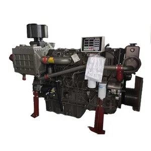 Original Yuchai YC6T YC6T450 turbocharged 330kw 1500rpm diesel marine engine YC6T450C