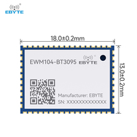 Module audio Bluetooth Qualcomm QCC3095 APTX-HD I2S DAC SPDIF stéréo longue portée Ebyte ODM EWM104-BT3095 2,4 GHz
