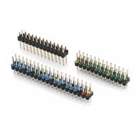 Venta de Fábrica: Conector de Pines Raspberry Pi Pico2 Color, Conector de Pines SMT GPIO de Doble Fila Simple para Raspberry Pi PICO W con Espaciado de 1.0, 1.27, 2.0, 2.54mm