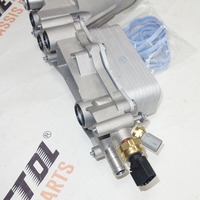 Auto Filtre À Huile En Aluminium Adaptateur Logement 68105583AF 926-876 Refroidisseur D'huile pour 14-17 3.6L Grand Cherokee Chargeur 300C Caravan Ram