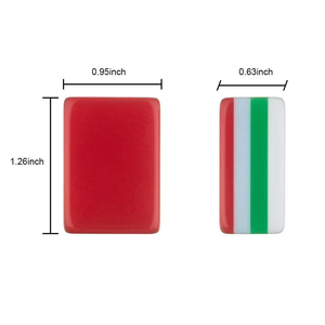 Jeu familial édition Père Noël : Tuiles de Mahjong de Noël américaines - Product Image 3
