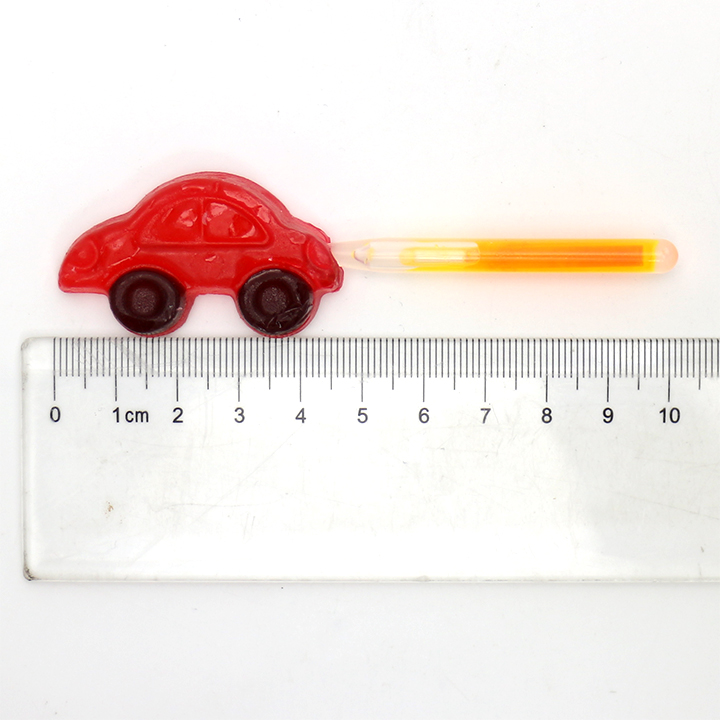 car shape lollipop