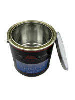 Boîtes cylindriques multifonctionnelles de 3L pour l'emballage et le stockage des aliments Pot rond en fer-blanc pour gâteau Pot à thé carré scellé