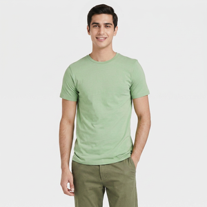 T-shirts en coton pour hommes en gros, taille, couleur et design personnalisés, manches courtes, motif imprimé, prix bas - Product Image 1