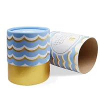 Boîtes cylindriques en papier pour cosmétiques, parfums, bougies aromatiques, fleurs, vente en gros, personnalisées