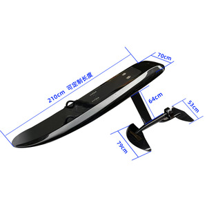 Tabla de Surf Eléctrica Efoil de Fibra de Carbono 168cm Longitud Personalizable Antideslizante Estable Deportes Acuáticos - Product Image 3