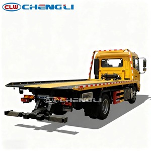 Camion de remorquage et de dépannage Sinotruk HOWO à plateau plat pour le sauvetage routier - Product Image 1