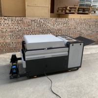 Machine de séchage et de secouage de poudre DTF 60 cm (24 pouces) avec recyclage automatique de la poudre, purificateur intégré et four à bande transporteuse en téflon