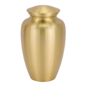 Urna de cremación de Metal para adultos, urna de cremación funeraria hecha a mano de alta calidad, acentos para el hogar Axiom, superventas - Product Image 1