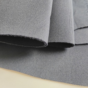 Tùy Chỉnh Hai Mặt 95% <span class=keywords><strong>Polyester</strong></span> 5% <span class=keywords><strong>Spandex</strong></span> Một Bên <span class=keywords><strong>Spun</strong></span> <span class=keywords><strong>Polyester</strong></span> Giả Bông Scuba Vải Cho Áo Khoác - Product Image 3