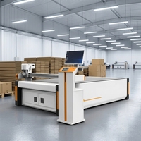 Cutter oscillant CNC industriel pour la production de boîtes d'emballage personnalisées, de carton ondulé et de présentoirs