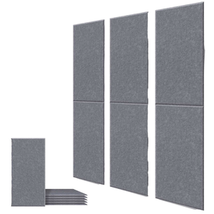 Paneles Acústicos Elásticos de Fieltro 100% Poliéster de 24 mm con Diseño de Modelo 3D, Alta Absorción de Sonido, Diseño Moderno y Lujoso - Product Image 1