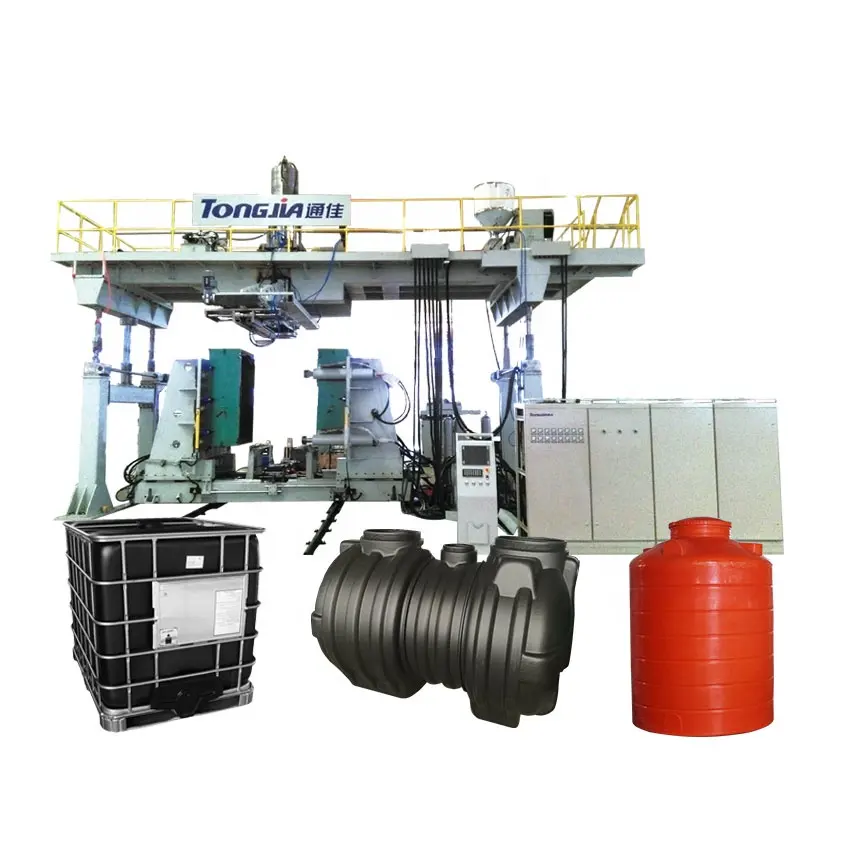 Máquina de fabricación de tanques de agua de gran volumen, línea de producción de tanques de agua de plástico, PE