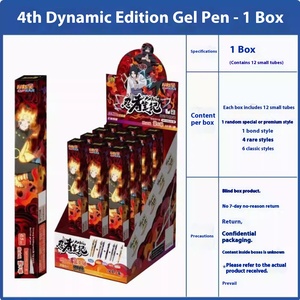 Popular <span class=keywords><strong>Anime</strong></span> Pen 4th Burning Series Blind Box Style Bolígrafo de gel coleccionable para estudio y trabajo - Product Image 6