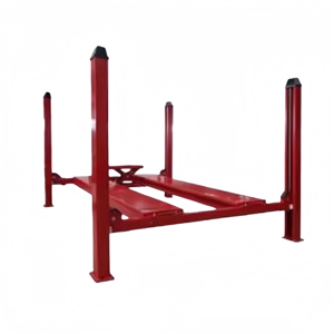 4000 kg 8820 lbs Kapazität Vier-Säulen-Hydraulik Vierzylinder Elektrisch Betriebener Autolift Achsvermessung Kleiner Rollender Wagenheber - Product Image 3