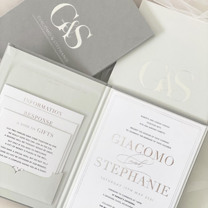 Ensemble <span class=keywords><strong>d</strong></span>'invitations de mariage de luxe à trois volets en feuille <span class=keywords><strong>d</strong></span>'<span class=keywords><strong>or</strong></span> <span class=keywords><strong>Champagne</strong></span> Texture Velours Couverture rigide <span class=keywords><strong>Carte</strong></span> acrylique transparente avec papier Love Made - Product Image 6