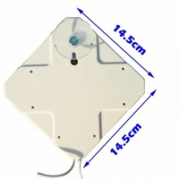 Antenne 4G LTE 35dBi double TS9 CRC9 à ventouse, amplificateur de signal pour modem routeur, câble en cuivre RG174 de 2M, antenne panneau omnidirectionnelle