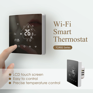 <span class=keywords><strong>Beok</strong></span> TGR85 thermostat écran tactile chauffage par le sol tuya wifi thermostat intelligent - Product Image 5