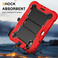 Étui de protection antichoc 3 couches en silicone et polycarbonate pour iPad Mini 8 – Coque intégrale pour tablette iPad Mini 8 2026