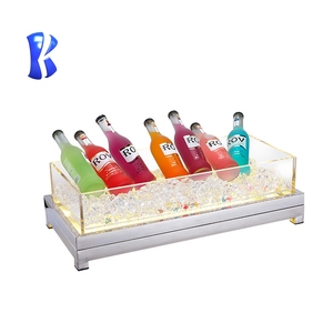 OKEY led acrylique service <span class=keywords><strong>de</strong></span> table fruits <span class=keywords><strong>de</strong></span> <span class=keywords><strong>mer</strong></span> seau à glace affichage <span class=keywords><strong>de</strong></span> glace buffet présentoir <span class=keywords><strong>de</strong></span> nourriture pour restaurant - Product Image 1
