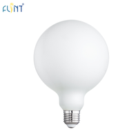 En Stock Verre Laiteux LED Globe Ampoule G125 230V E27 Base Dimmable Lampe Blanche pour Restaurant