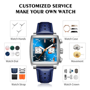 <span class=keywords><strong>Orologio</strong></span> Meccanico <span class=keywords><strong>in</strong></span> Acciaio Inossidabile con Logo Personalizzato OEM per <span class=keywords><strong>Uomo</strong></span>, Quadrante con Lancette Cronografiche, <span class=keywords><strong>Cinturino</strong></span> <span class=keywords><strong>in</strong></span> <span class=keywords><strong>Pelle</strong></span>, Confezione Regalo - Product Image 3