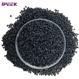 IPEEK 특수 엔지니어링 플라스틱 20% 30% 탄소 섬유 강화 PEEK 과립 가격 kg 당