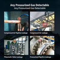 Kamera Pencitraan Ultrasonik TTLTES FOTRIC AC53 untuk Deteksi Kebocoran Gas Udara dan Inspeksi Pelepasan Bagian (Partial Discharge)