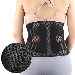 Ceinture de soutien lombaire ajustable AOFIT légère et respirante avec plaques en acier pour le dos, le ventre et l'abdomen - Product Image 3