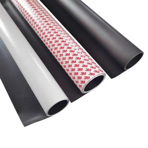 <span class=keywords><strong>Tableau</strong></span> magnétique souple personnalisé 620mmx30m en caoutchouc, épaisseur 0,6mm, avec <span class=keywords><strong>adhésif</strong></span> amovible pour découpe - Product Image 1