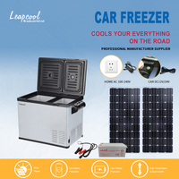 Vente directe d'usine 12V/24V DC 110-240 AC réfrigérateur de voiture solaire congélateur et Mini réfrigérateur pour camion et camping-car