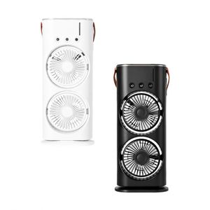 Water Cooling Portable Dual-<b>Head</b> Large Capacity Minimalist Stylish Durable Colling <b>Fan</b> for Indoor - Product Image 1