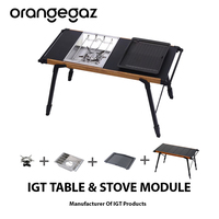 Fabricant en gros de tables de camping IGT avec tous les accessoires pour des configurations esthétiques de camping en plein air
