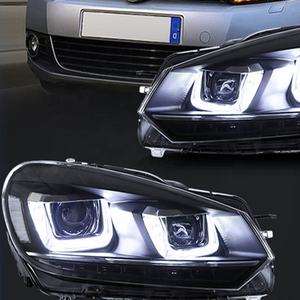 Accessoire automobile GZ09 Phare à LED Auto Rickshaw 35W Modification de phare de voiture Lumière pour Volkswagen Golf 6 2010-2014 - Product Image 3