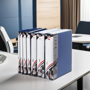 Foska Superior chất lượng 10 20 30 40 60 80 100 nhựa văn phòng hiển thị rõ ràng cuốn sách tập tin thư mục - Product Image 5