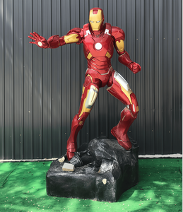Estatua de Resina de Iron Man de <span class=keywords><strong>1</strong></span>.9 Metros, Estatua de Personaje de Tamaño Real, Escultura de Anime - Product Image 1
