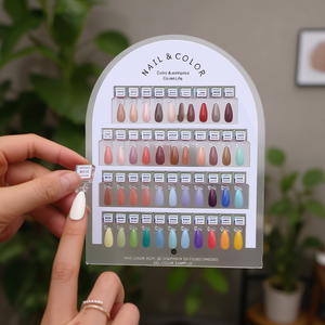 Nail & Color <b>Acrylic</b> 3D Display <b>Board</b> For Nail Salon Polish Gel Color Sample Cards - Product Image 3