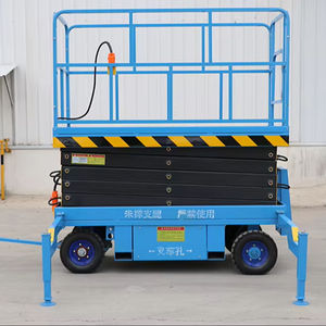 Piattaforma Elevatrice a Forbice Elettrica Idraulica Mini Ali 20ft 30ft 40ft, Semovente con Certificazione CE, Materiale ABS, Capacità 4 Persone - Product Image 4