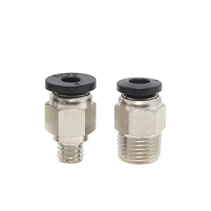 Conector de manguera de aire para impresora 3D, conexión rápida M6, accesorio de conexión directa para sistema neumático - Product Image 1