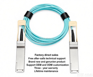Ytopto สายเคเบิลออปติคอล400g, สายเคเบิลออปติคอลที่ใช้งาน QSFP-DD ความเร็วสูง AOC ทดสอบ100% สำหรับการเชื่อมต่อระหว่างเซิร์ฟเวอร์ความหนาแน่นสูงของซิสโก/อาริสต้า - Product Image 2