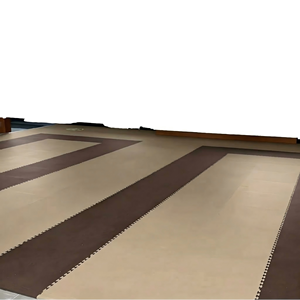 Système de sol de garage en vinyle sans soudure de 6 mm résistant aux chocs pour le stationnement résidentiel et les ateliers de réparation automobile - Product Image 1