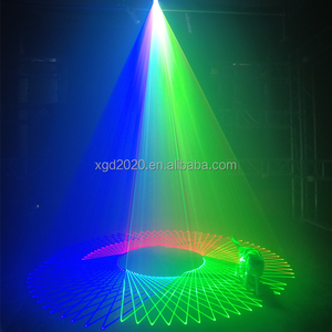 8W RGB Laser DJ Laserlights Meilleure Performance Professionnelle avec ILDA Programmable pour Stage DJ Party Ceremony Night Club - Product Image 3