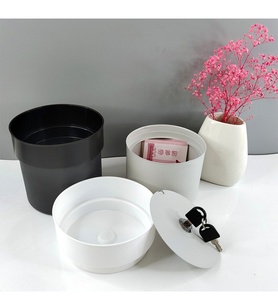 Mini <b>Safe</b> Flowerpot Piggy Home Office <b>Lock</b> <b>Safe</b> <b>Key</b> Box Storage Hidden Money Gift <b>Key</b> <b>Lock</b> Box for Bank Hotel Deposit <b>Safe</b> Box - Product Image 3