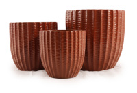 Pot de fleurs en céramique économique, durable, cuite au four, respirant, anti-moisissure, pour jardin