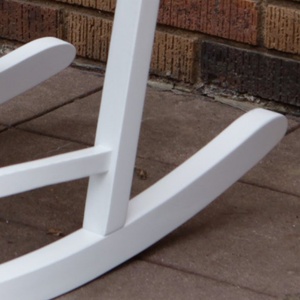 Sedia a <span class=keywords><strong>Dondolo</strong></span> in Legno di Pioppo Ecologica con Cuscino Spesso per Prendere il Sole, Soggiorno, Esterno, Facile Installazione - Product Image 3