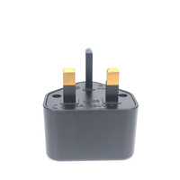 Adaptateur de prise UE/US vers Royaume-Uni 5A250V, de 2 broches rondes à 3 broches carrées, type G, prise de conversion UK, voyage, Grande-Bretagne, Singapour, Malaisie