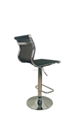Chaises de bar pivotantes réglables confortables en cuir PU contemporain pour la maison, les bars et les hôtels