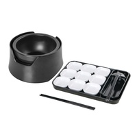 Soupe chaude poterie bol en pierre antiadhésif Bibimbap riz bol en céramique Base Anti-chaleur riz chinois nouilles casseroles ensemble de bol en pierre