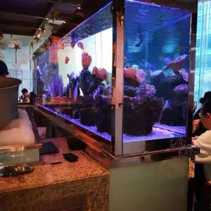 aquarium 2m long sea saltwater aquarium tunnel acrylic aquarium fish tank